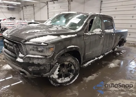 2020 Ram 1500 Rebel 4X4 5'7 Box z USA, uszkodzony, nr VIN 1C6SRFLT3LN258048